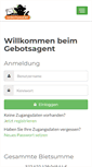 Mobile Screenshot of gebotsagent.de